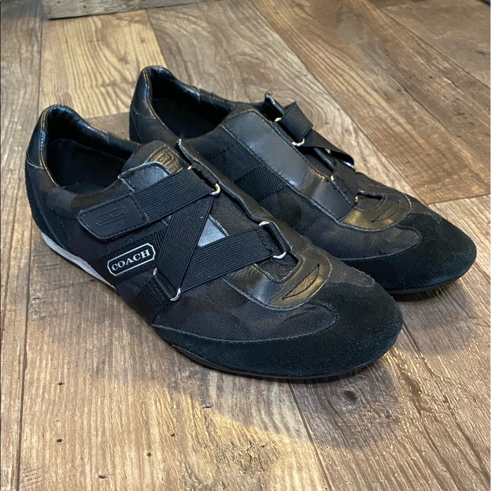 Coach “Kyra” Velcro Sneakers - Size 11m